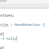 【Unity】【Monodevelop】知っとくと便利なMonodevelopの機能の幾つか