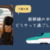 【子連れ旅行必見！】子供と新幹線の中で何してる？