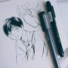 ベタ作業中