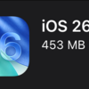 iPhone16eをiOS26.6.2にアップデート…モバイルデータ通信でアップデートできない問題の修正