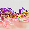 レジンアクセサリー作った