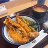 天丼てんや夏の定番『たれづけ大江戸天丼』穴子と海老とイカがいかしてます！！