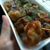 大阪天王寺のたこ焼きやまちゃん。手羽先じゃないよ、たこ焼きだよ。後から来る旨味が魅力です。