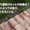 軒樋の落ち葉除けネットの効果は？設置方法によっては後々、困ることになることも。