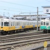 琴電琴平線1100形1107-1108号がジブリ電車に