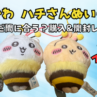 速報】ちいかわハチさんぬいぐるみ🐝8月29日セブン限定発売