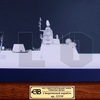 海軍大将ラジミール・ヴィソツキーが建造中の”アドミラル・ゴルシコフ”を訪問する