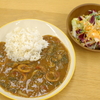 イカと小松菜の香り醤油カレー