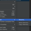 PyCharmでプロジェクトフォルダをRenameしたらちょっと面倒なことになった
