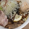 麺屋 とんぼ庵　まぜそば並 TP味玉 半ライス