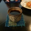 吉祥寺の「珈琲笠間」でグァテマラ、小豆といちごのベイクドタルト。