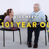 アメリカの子供と101歳のおばあちゃんの動画(CEFR A2, TOEIC 225 - 545 レベル)