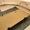 コットの下に敷くだけでOK！テントの床を痛めない保護するシート