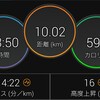 １０kmをレースペースより速いペースで