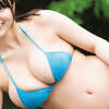 『衝撃のマシュマロボディ』福井梨莉華の推定Hカップ爆乳水着画像【33】