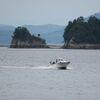 　海辺の風景・釣船，銀河