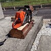 GW始まりました。そしてチェンソー三昧。