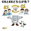 CSとESはどちらが先か？