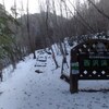 東沢の氷結状態