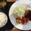 日替りランチ　チキンステーキと男爵ポテトコロッケ at デニーズ_北池袋店 