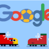 今日のGoogleのロゴは(^∀^)