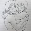 裸で抱き合うゴロトシ♡ラブ&ハッピー♡