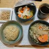 ぬか漬仕込み。ゆかりと胡麻のおにぎり。寄せ鍋(具材一新)