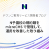 N予備校の規約類を microCMS で管理して、運用を改善した取り組み