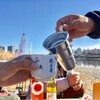 青空忘年会になってしまった走り納め