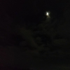 最近の2021月　夜空の雲　鯛焼き