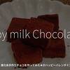 1569食目「Soy milk Chocolate」進化系手作りチョコを作ってみた★＠ハッピーバレンタイン