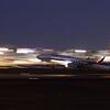 飛行機(ANA)離陸｜街の景色