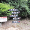 笠方山登山　扁妙の滝コース
