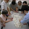 ７日（木）の自由活動　ぶるーべりー班はクッキー生地を作る