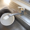 食洗器を付ける為に分岐口付水栓へ交換　　TOTO　台付ｼﾝｸﾞﾙﾚﾊﾞｰ水栓　TK231　から　TOTO　台付きｼﾝｸﾞﾙﾚﾊﾞｰ水栓（分岐口付き）　TKS05309J