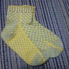 (nadesiko love sock)swatch sock改め　The Socks of the Appian Way(2012-#15 *83)完成しました。