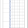 【東京通信大学】小テスト点数記録表つくったよ～
