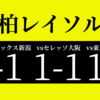 柏レイソルの3戦連続1-1が意味すること