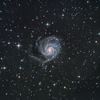 (新春銀河) M101回転花火銀河は難しいです