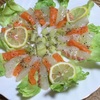 サーモンと鯛のキウイカルパッチョ