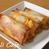 にんじんサラダの春巻き