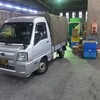 運送会社では、また軽バンのスタッフと