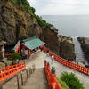 険しい断崖に立つ鵜戸神宮　2019年宮崎の旅（その５）