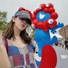 LE SSERAFIM「宮脇咲良」大阪万博を訪問…ミャクミャクとの記念ショットも公開！