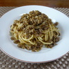 新ごぼうのパスタ４選②オイルソース