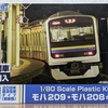 鉄道３２７　【ＪＲ２０９系房総色】ＰＬＵＭの２両セットを見てみる　モハ編