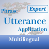 Report on the release of "Phrase Utterance Application: Expert" (Version1.0)