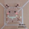 アイロンビーズ図案　ポケットモンスター　イーブイ