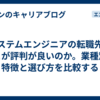 システムエンジニアの転職先、どこが評判が良いのか。業種別の特徴と選び方を比較する