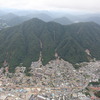 広島土砂災害航空写真